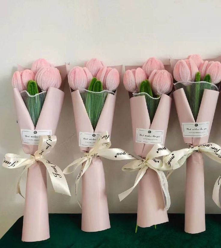 Tulip Bouquet (Pink Theme)