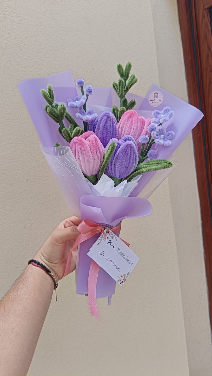 Tulip Bouquet (Purple Theme)